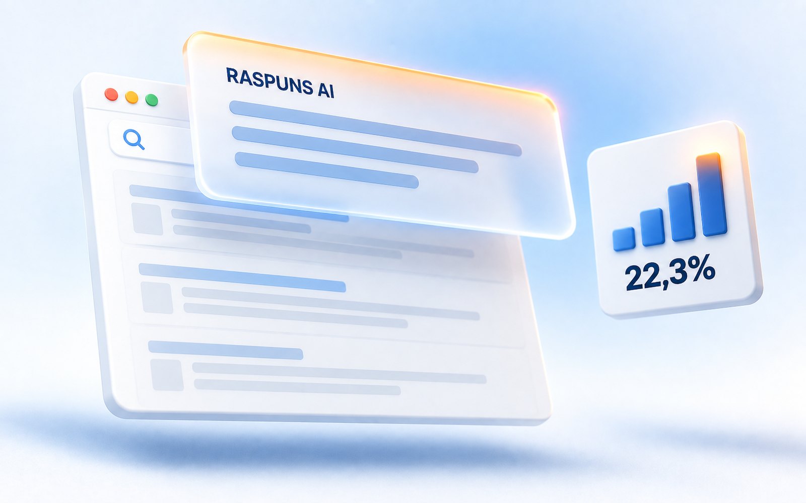 Un răspuns generat de AI acoperă rezultatele clasice din căutare